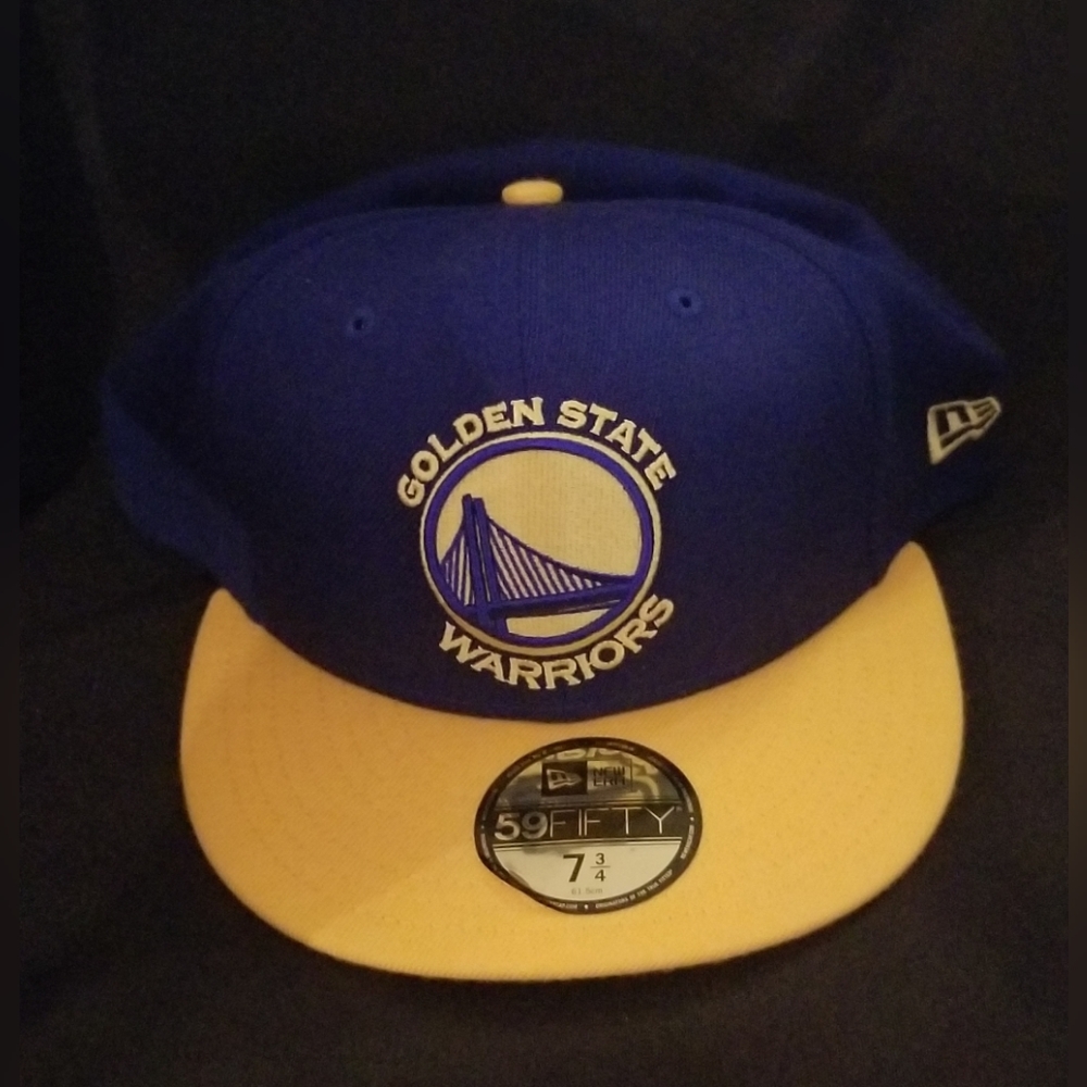 New Era 59Fifty hat, Golden State Warriors, Size 7 3/4